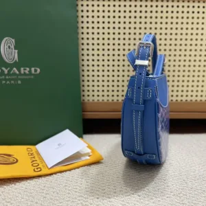 Goyard Boheme Hobo Bag Small Blue 25cm