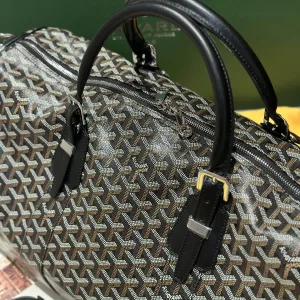 Goyard Croisiere 45 Travel Bag Large Black 45cm