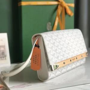 Goyard Plumet Pocket Wallet Small White 20cm