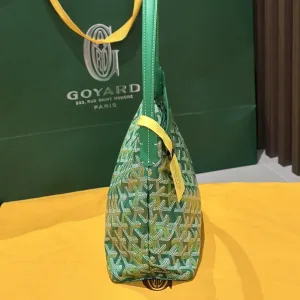 Goyard Rouette Hobo Bag Small Mint Green 22cm