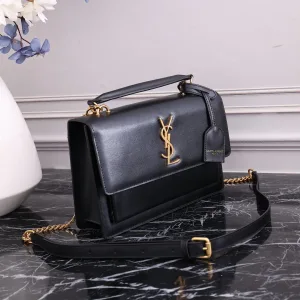Saint Laurent Kate Chain Bag Small Gray Gold Hardware Exact Size Unknown 207
