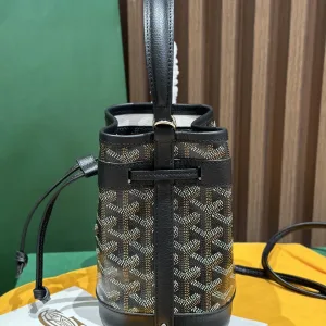 Goyard Saigon Mini Bucket Bag Small Black 20cm
