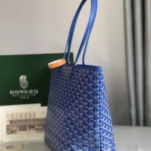 Goyard Saint Louis GM Tote Bag Large Blue 40cm