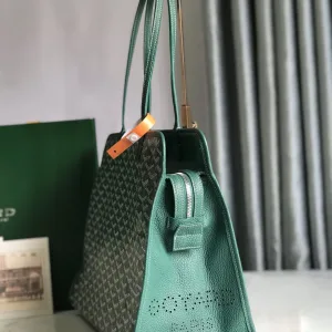 Goyard Saint Louis PM Tote Bag Medium Green 34cm