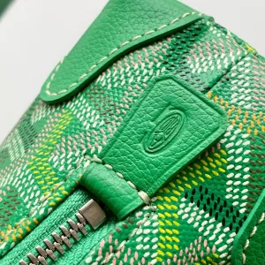 Goyard Senat Pouch Small Green 20cm