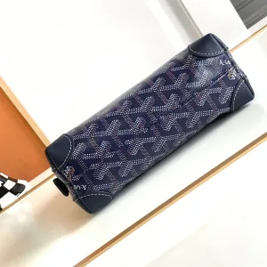 Goyard Senat Pouch Small Navy 20cm
