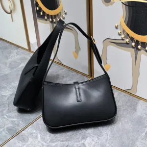 Saint Laurent Le 5 A 7 Hobo Bag Medium Black Gold Hardware Exact Size Unknown 061