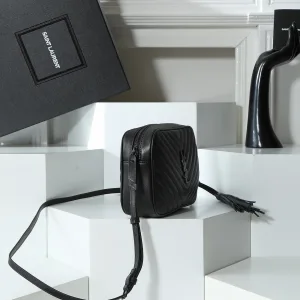 Saint Laurent Camera Bag Small Black Silver Hardware Exact Size Unknown 119