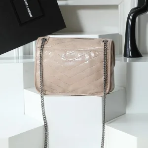 Saint Laurent Camera Bag Small Gray Silver Hardware Exact Size Unknown 259