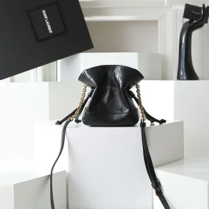 Saint Laurent Niki Messenger Bag Medium Black Gold Hardware Exact Size Unknown 250