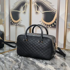 Saint Laurent Sac De Jour Satchel Medium Black Gold Hardware Exact Size Unknown 047