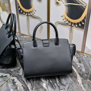 Saint Laurent Sac De Jour Satchel Medium Black Gold Hardware Exact Size Unknown 232
