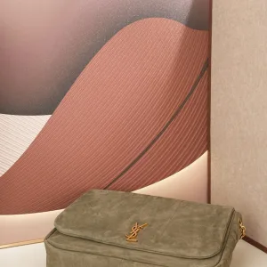Saint Laurent Shopping Tote Bag Large Beige Gold Hardware Exact Size Unknown 138