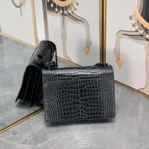 Saint Laurent Kate Chain Bag Small Black Gold Hardware Exact Size Unknown 052