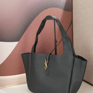 Saint Laurent Shopping Tote Bag Large Red Gold Hardware Exact Size Unknown 132