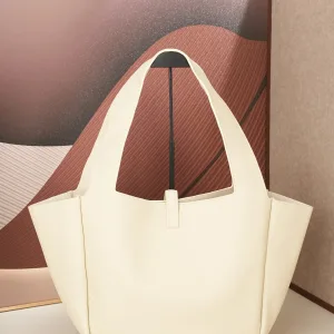 Saint Laurent Shopping Tote Bag Large Red Gold Hardware Exact Size Unknown 134