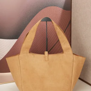 Saint Laurent Shopping Tote Bag Large Tan Gold Hardware Exact Size Unknown 133