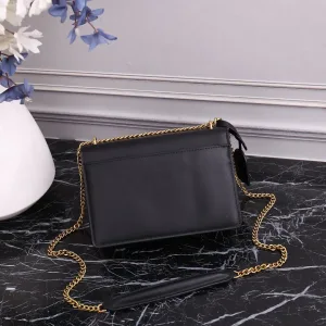 Saint Laurent Kate Chain Bag Small Black Gold Hardware Exact Size Unknown 219