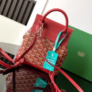 Goyard Alpin Mini Backpack Small Red 23cm