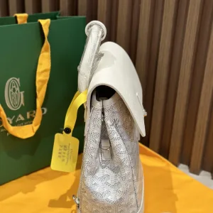 Goyard Alpin Mini Backpack Small White 23cm 2