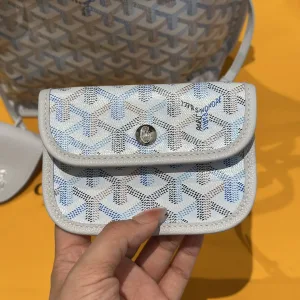Goyard Anjou Mini Tote Bag Small White 20cm
