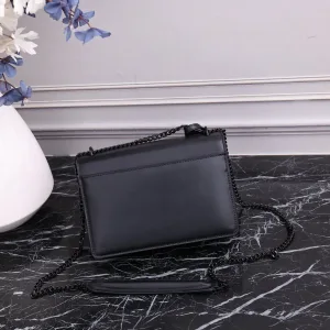Saint Laurent Kate Chain Bag Small Gray Black Hardware Exact Size Unknown 223