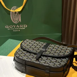 Goyard Belvedere PM Messenger Bag Small Black 22cm