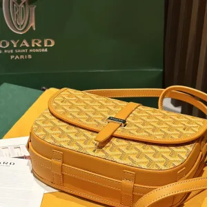 Goyard Belvedere PM Messenger Bag Small Yellow 22cm