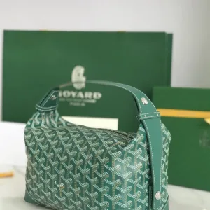 Goyard Boeing 25 Toiletry Bag Small Green 25cm