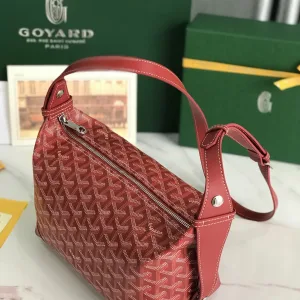 Goyard Croisiere Shoulder Bag Medium Red 28cm