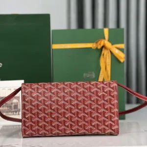 Goyard Plumet Pocket Wallet Small Pink 20cm