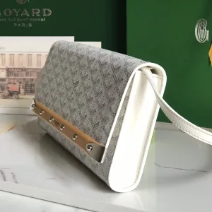 Goyard Plumet Pocket Wallet Small White 20cm