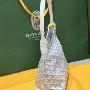 Goyard Rouette Hobo Bag Small White 22cm