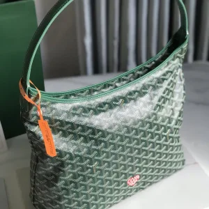 Goyard Rouette Shoulder Bag Medium Green 28cm