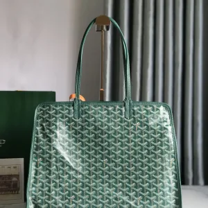 Goyard Saint Louis PM Tote Bag Medium Green 34cm
