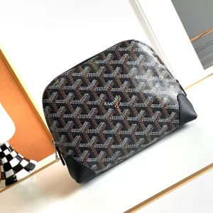 Goyard Senat Pouch Mini Black 16cm