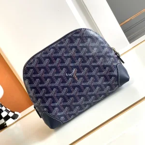 Goyard Senat Pouch Small Navy 20cm