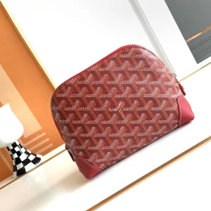 Goyard Senat Pouch Small Red 20cm