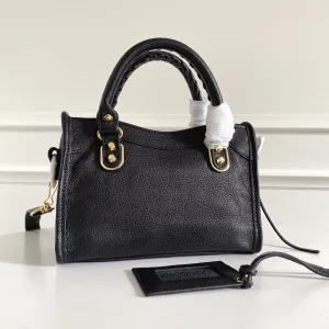 Balenciaga Le City Mini Black Gold Hardware 24cm