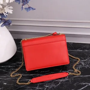Saint Laurent Kate Chain Bag Small Red Gold Hardware Exact Size Unknown 220