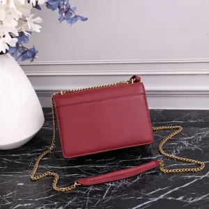 Saint Laurent Kate Chain Bag Small Red Gold Hardware Exact Size Unknown 221