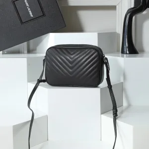 Saint Laurent Camera Bag Small Black Silver Hardware Exact Size Unknown 119