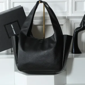 Saint Laurent Le 5 A 7 Hobo Bag Medium Black Gold Hardware Exact Size Unknown 074