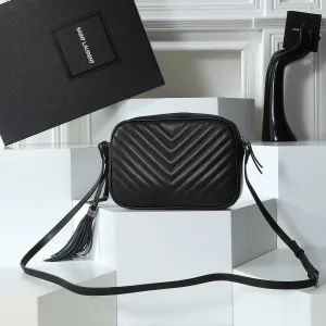 Saint Laurent Camera Bag Small Black Silver Hardware Exact Size Unknown 120
