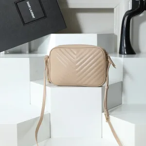 Saint Laurent Camera Bag Small Gray Gold Hardware Exact Size Unknown 117