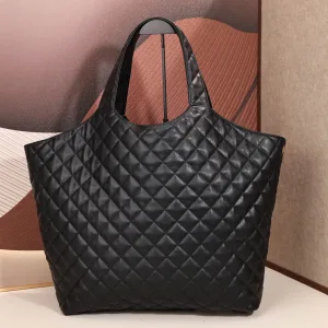 Saint Laurent Puffer Shoulder Bag Large Black Gold Hardware Exact Size Unknown 141