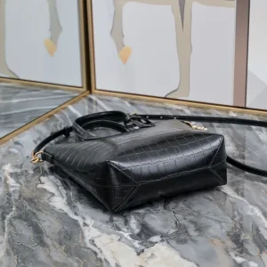 Saint Laurent Sac De Jour Satchel Medium Black Gold Hardware Exact Size Unknown 012