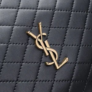 Saint Laurent Sac De Jour Satchel Medium Black Gold Hardware Exact Size Unknown 047