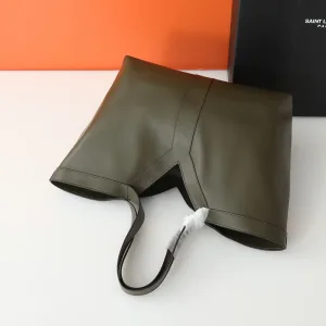Saint Laurent Shopping Tote Bag Large Tan Gold Hardware Exact Size Unknown 249