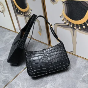 Saint Laurent Shoulder Bag Medium Black Gold Hardware Exact Size Unknown 060